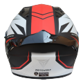 Motowolf Advance Red Full Face Motorcycle Helmet. 