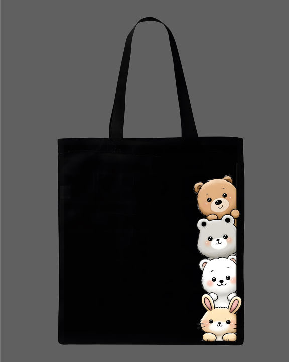 Cute%20Peeking%20Animals%20Printed%20Tote%20Bag%20%E2%80%93%20Eco-Friendly%20Cotton%20Shoulder%20Shopping%20Bag-White,%20Black%20-%20Image%202