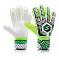 Soccer Goalie Gloves Kids Youth Adult, Goalkeeper Gloves Strong Grip with Fingersave and Double Wrist Protection, Fit Match Training. 