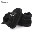 Wenefang Baby Shoes Boys Girls High Top Casual Soft Luxury Sole Newborn Toddler Sports 0-18 Months. 