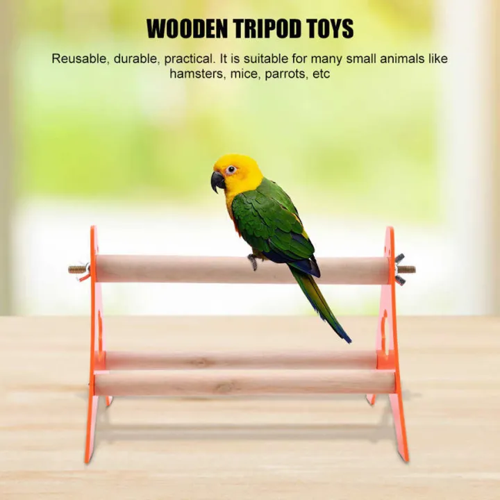 Bird%20Cage%20Stand,%20Orange%20Wooden%20Tripod%20Bird%20Parrot%20Table%20Toys%20Table%20Stand%20Portable%20For%20Outboard%20Tripod%20-%20Image%208