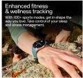 OnePlus Watch 2 with Wear OS 4 | Snapdragon W5 Chipset | Upto 100 hrs Battery Life |1.43’’ AMOLED Display Stainless Steel | Sapphire Crystal Build | Dual Frequency GPS | Bluetooth Calling. 