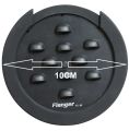 Flanger FS-08 Adjustable Acoustic Guitar Feedback Suppressor Sound Hole Cover 100mm. 