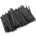 NAMUNY 200Pcs Irrigation Drip Support Stakes 1/4 Inch Tubing Hose with 50Pcs 16mm Garden Hose Bracket Irrigation PVC Pipe. 