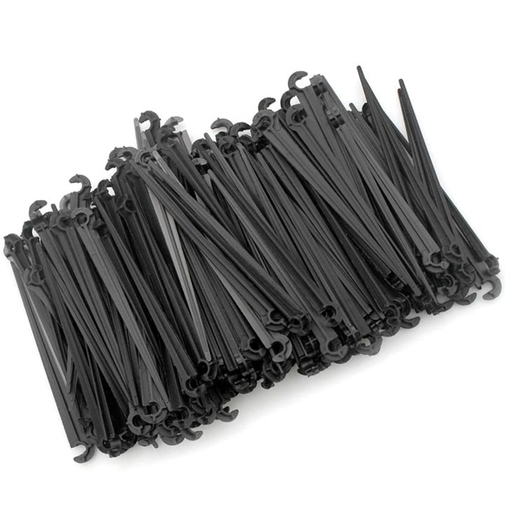 NAMUNY%20200Pcs%20Irrigation%20Drip%20Support%20Stakes%201/4%20Inch%20Tubing%20Hose%20with%2050Pcs%2016mm%20Garden%20Hose%20Bracket%20Irrigation%20PVC%20Pipe%20-%20Image%206