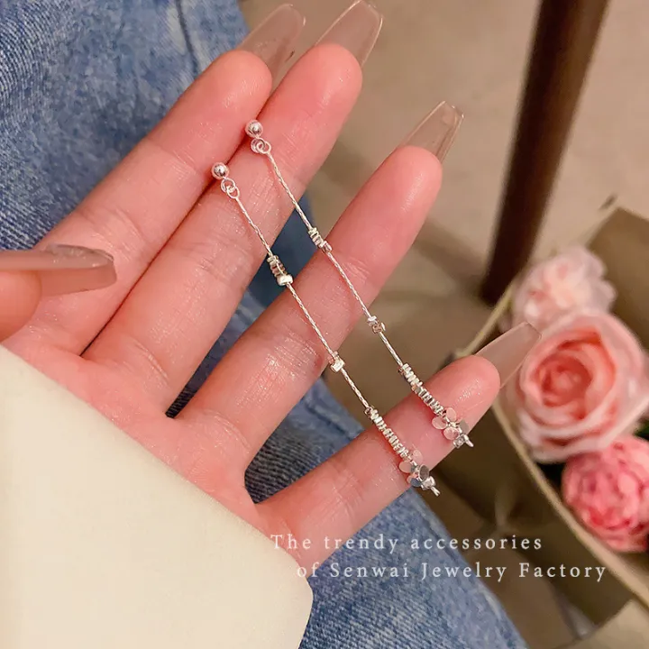 Pebbles%20Nepal%20Silver%20Long%20Chain%20Drop%20Earrings%20for%20Women%20%E2%80%93%20Minimalist%20Korean%20Fashion%20Jewelry%20-%20Image%206