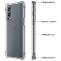OnePlus Nord 2 /Nord2 5G Clear Cover Transparent Shockproof TPU Case. 