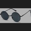 Luxury Fashion Round Black Small Face Fit Sunglasses For Men - Men's Black Shade Stylish Sunglasses |. 