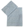 Single Size Cotton Bedsheet With 1 Pillow Cover (60*90inch). 