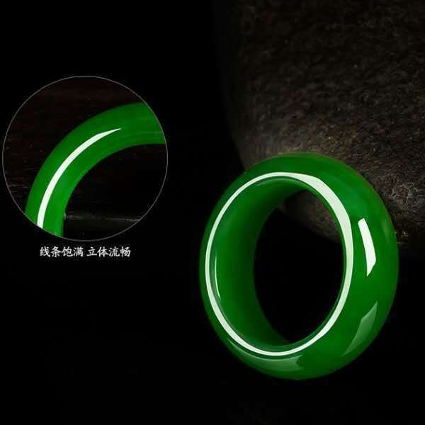 God%20of%20Gamblers%20Style%20Spinach%20Green%20Unisex%20Playing%20Mahjong%20Hetian%20Jade%20Ring%20-%20Image%203