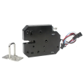 Small 12V 1.5A Electronic Lock Latch Release Assembly Electromagnetic Control Metal Safety Magnetic Lock Easy Install. 