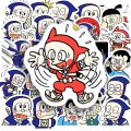 Artsy Home 25/50pcs Ninja Hattori Cartoon Stickers for Laptops and Cellphone Cover. 