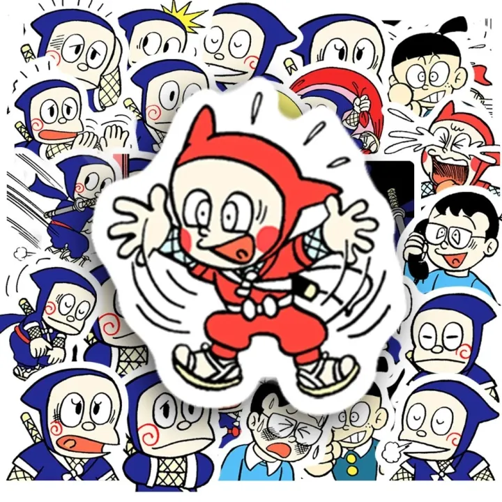 Artsy%20Home%2025/50pcs%20Ninja%20Hattori%20Cartoon%20Stickers%20for%20Laptops%20and%20Cellphone%20Cover%20-%20Image%202