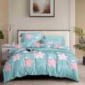 Korean Cotton King Size Bedsheet With 2 Pillowcover. 