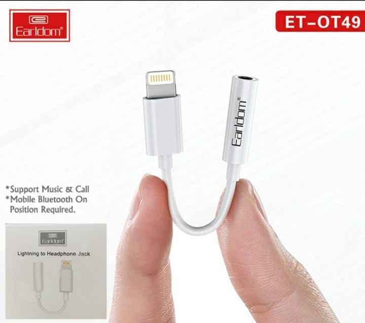 Earldom (ET-OT49)  Lightning to 3.5mm Earphone Converter