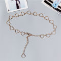 Personality Accessories Ladies Trendy Hollow Love Heart Heart Belts Waist Chain Pants Chain Waistband. 