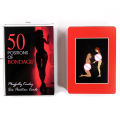 English Spanish Card Game Adult Board Game Explore 50 Kinds of Card Play Bedroom Commands for Valentine's Day Couples. 