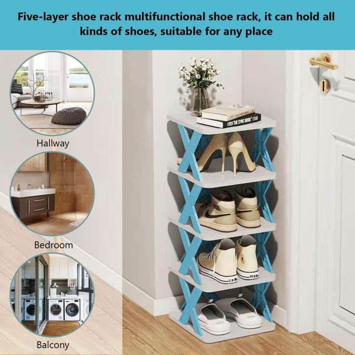 Colorful%204-Tier%20Stackable%20Shoe%20Rack:%20Organize%20in%20Style%20-%20Image%203
