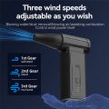 JAERBEE Mini Turbo Jet Fan Air Blower Portable Cordless Computer Keyboard Cleaner 100000RPM Brushless Turbo Fan Air Duster. 