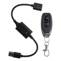 OUMERY DC5V 433Mhz USB Wireless RF Remote Control Switch Driver Power on OFF for LED Light Strip Reading Lamp Light Fan. 