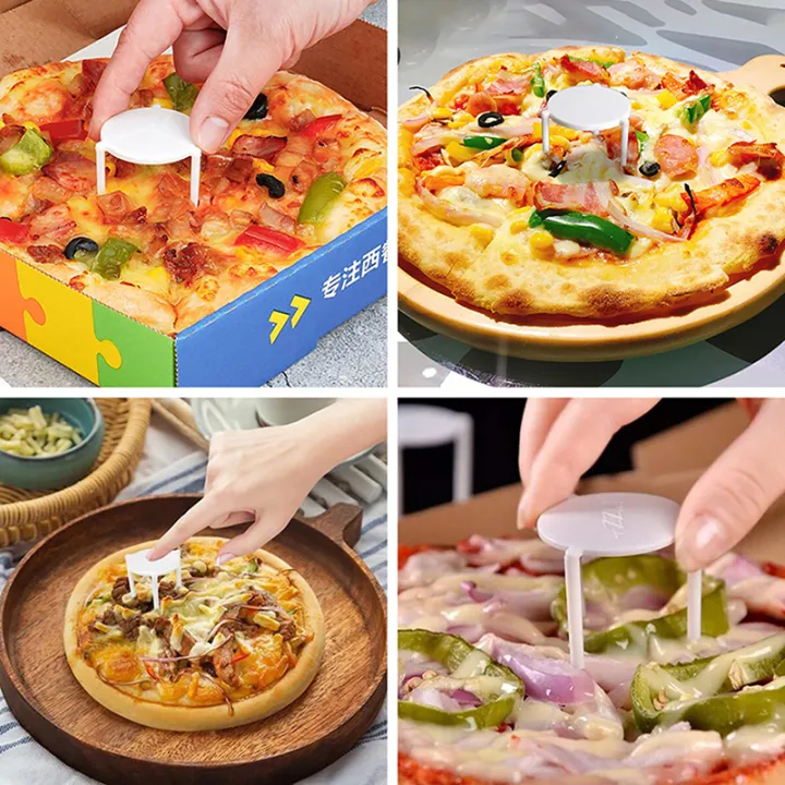 100Pcs%20Pizza%20Saver%20Stand%20White%20Plastic%20Tripod%20Stack%20Fixing%20Rack%20Pizza%20Box%20Holder%20Kitchen%20Baking%20Accessories%20DD7%20-%20Image%203