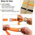 Lashing Straps Tie Down Straps with Zinc Alloy Cam Lock Buckle Up , for Cargo, Gear, Bikes & More (4 Pack). 