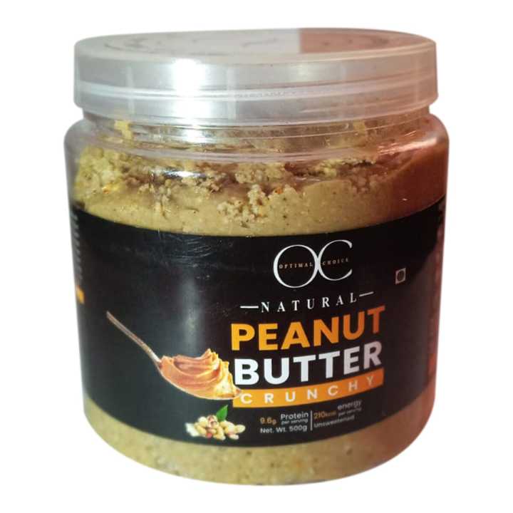 OC Natural Crunch Peanut Butter 500gm
