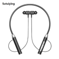 Sutuiying Wireless Bluetooth Headphones Neck Stereo Noise High Quality Reduction Universal Sports Earphone Microphone. 
