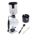 Syphon coffee brewer. 
