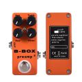 B-Box Electric Guitar Preamp Overdrive Effect Pedal Full Metal Shell True Bypass. 