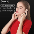 Wenefang Sutuiying Original Air Pro 6 TWS Wireless Bluetooth Headset 5.3 Headphone High Original Quality Mini Earphone with Mic Charging Box for Xiaomi iPhone Earbuds. 