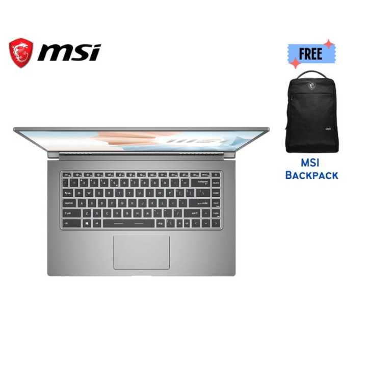 MSI Laptop Modern 15 A11MU (11th Gen i5 -1155G7 | 8 GB RAM | 512GB SSD | 15.6" FHD 100% sRGB | Backlit Keyboard | USB-C | Win 10 Home)