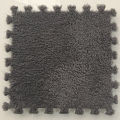 EVA Crawling Mat Stitching Suede Floor Mat Baby Play Mat Home Bedroom Puzzle Foam Carpet 30*30*1cm. 