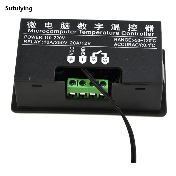 Sutuiying%201PcW3230%20Mini%20Digital%20Temperature%20Controller%2012V%2024V%20220V%20Thermostat%20Luxury%20Regulator%20Heating%20Control%20Thermometer%20regulator%20With%20Sensor%20-%20Image%204