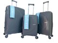 Royal Swiss 3 Piece Trolley Luggage Set – Lightweight, Expandable, 8-Wheel 360° Spinner Suitcase with Anti-Theft Zipper – Durable Travel Bag. 