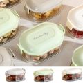 Dual Layer Kitchen Seasoning Organizer Creative Stackable Sealed Spice Storage Box Fresh-keeping Space-saving Seasoning Box for Salt. 