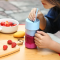 ElectraByte Premium Quality Jucier | 2 In 1 Mini PortableJuicer With Handle Straw And Blender | Electric Blender And Juicer | Mini Portable Personal Size Juicer Cup | USB Rechargeable Mixer 340ml Food Grade Water Bottle |  Portable Fruit Juicer Machine. 