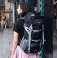 Nylon Material Outdoor Trekking Bag- 50L. 