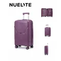 NUELITE 20-Inch Luggage BRANDENBURG | 8 Wheel Spinner Trolley Bag | Anti-Theft Zipper Integrated Lock Extra Security | Unbreakable Hard Shell Carry-on Suitcase Luggage. 