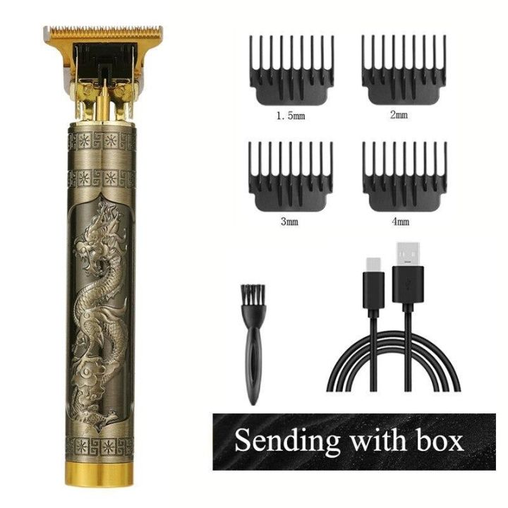 Vintage T9 Electric Hair Clipper Professional Hair Trimmer For Men
