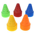 10 Pcs Soccer Training Sign Dish Pressure Resistant Cones Marker Discs. 