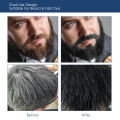 Remover for men white natural black beard hair dye permanent long wear beard coloring color gray hair color covering beard care. 