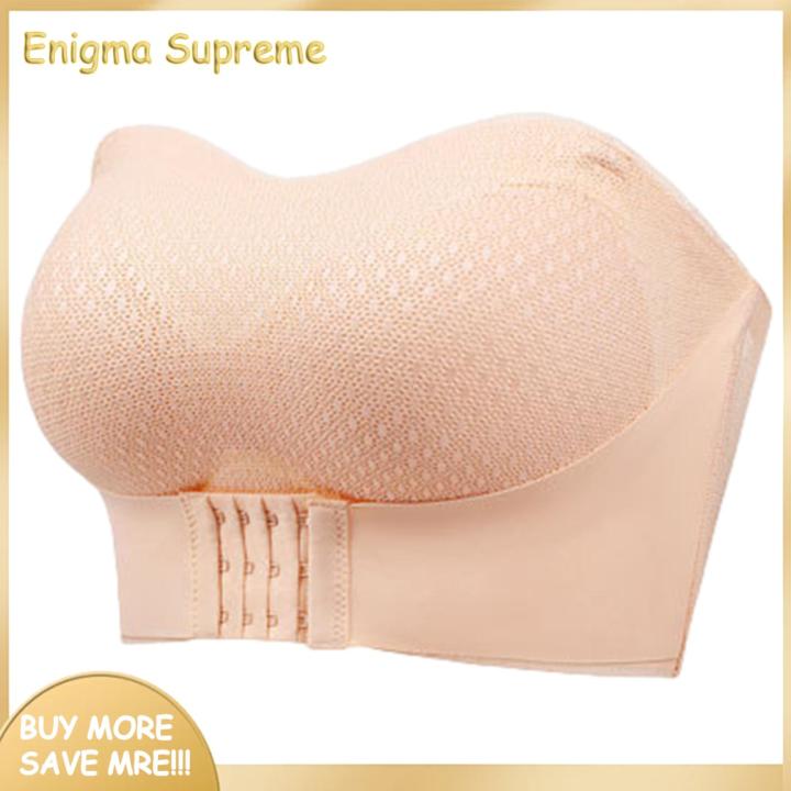 Enigma-%20Prevent%20Exposure%20Bra%20Wireless%20Push%20Up%20Bandeau%20Bra%20Anti-slip%20Front%20Closure%20Solid%20Color%20Perfect%20Underwear%20for%20Women%20Lady%20Invisible%20Bra%20-%20Image%203