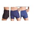 Pack Of 3  Men Boxer Briefs Cotton Lining Underwear (Color /Print May Vary) By Rc. 