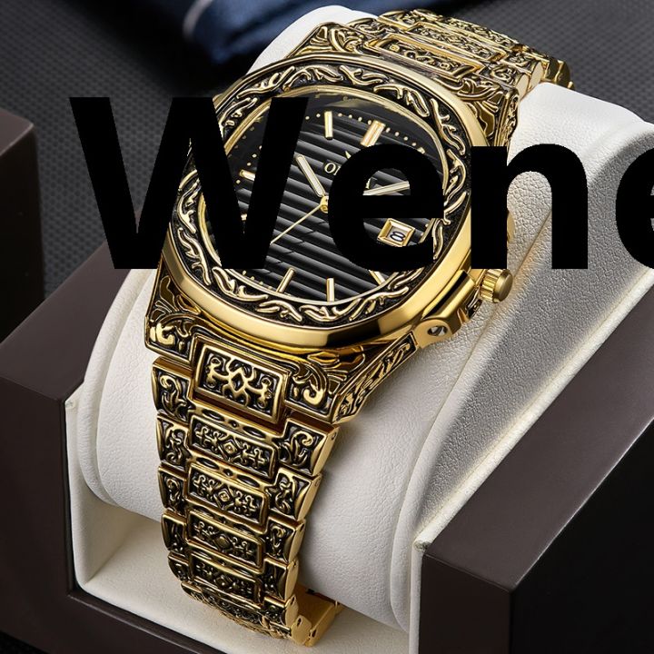 Wenefang Men Watches ONOLA Fashion Casual Quartz Wristwatches Male Clock 2025 New Top Brand Luxury Leather Wrist Watches with Calendar