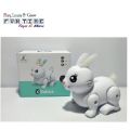Light And Music Hopping/Walking Rabbit Toy For Baby Boys & Girls for Playing Fun , Birthday Gift Item, White Colour Bunny. 