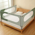 KidsSansar - Vertical Lifting Portable Bed Lattice, Bed Guard, Bed Rail Guard For Baby Safety. 