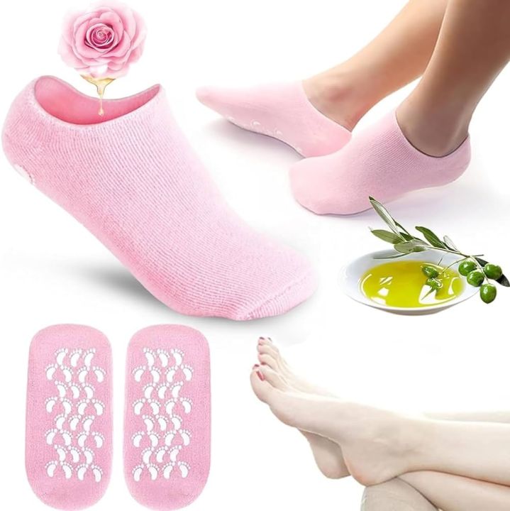 Moisturizing%20Silicone%20%20Spa%20Gel%20Socks%20%20for%20Dry%20Cracked%20Feet%201%20pair%20Grey%20-%20Image%206