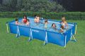 Intex Metal Frame Rectangle Pool Set 8.5Feet Leanth. 