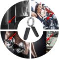 NAMUNY 8Pcs 95mm Black Bearing Pulley Wheel Cable & 6 Pack 1 Inch (25 mm) Barbell Clip Clamps-Dumbbell Spring Collars. 